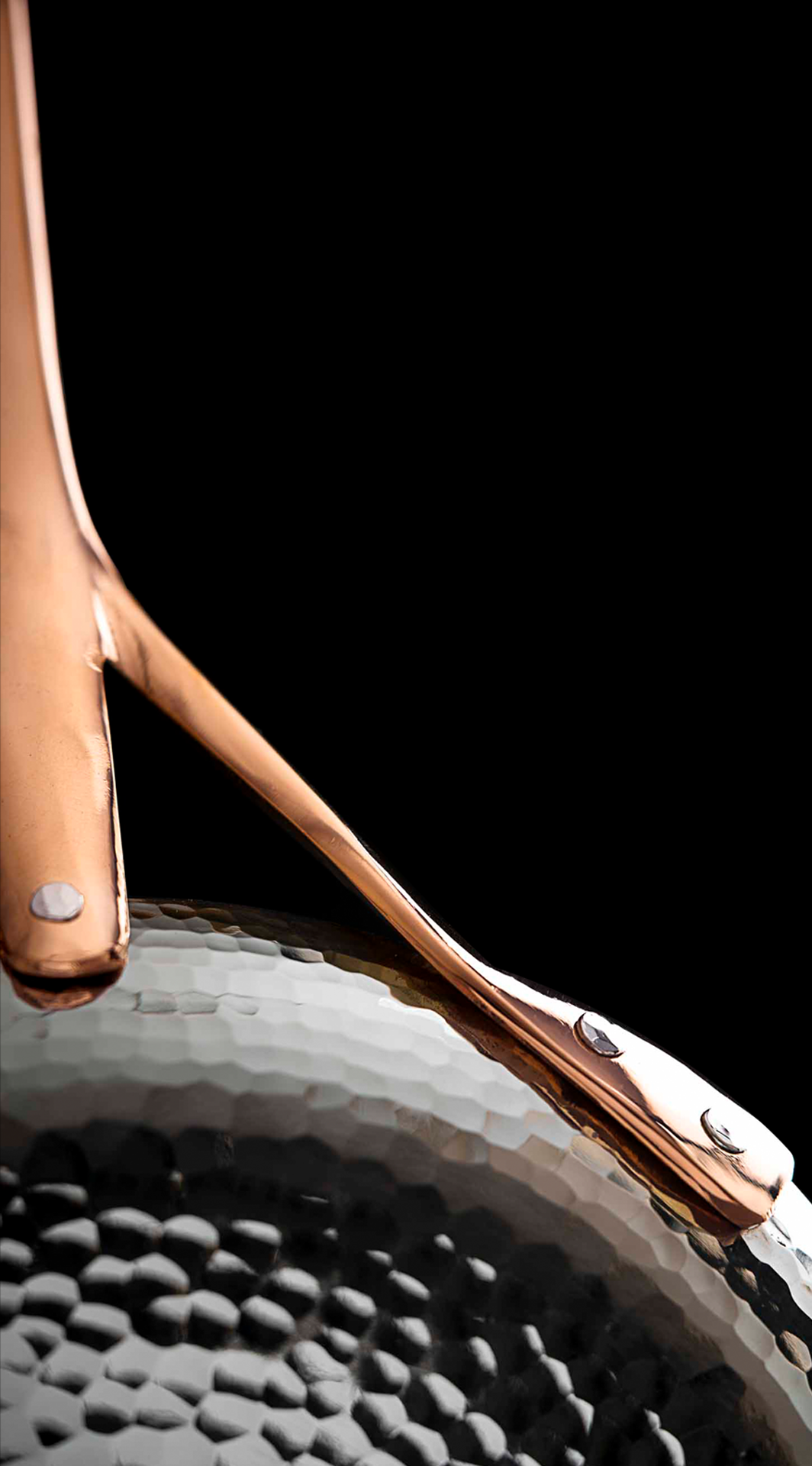 GOCT Series Pure Solid Silver Crêpe Pan