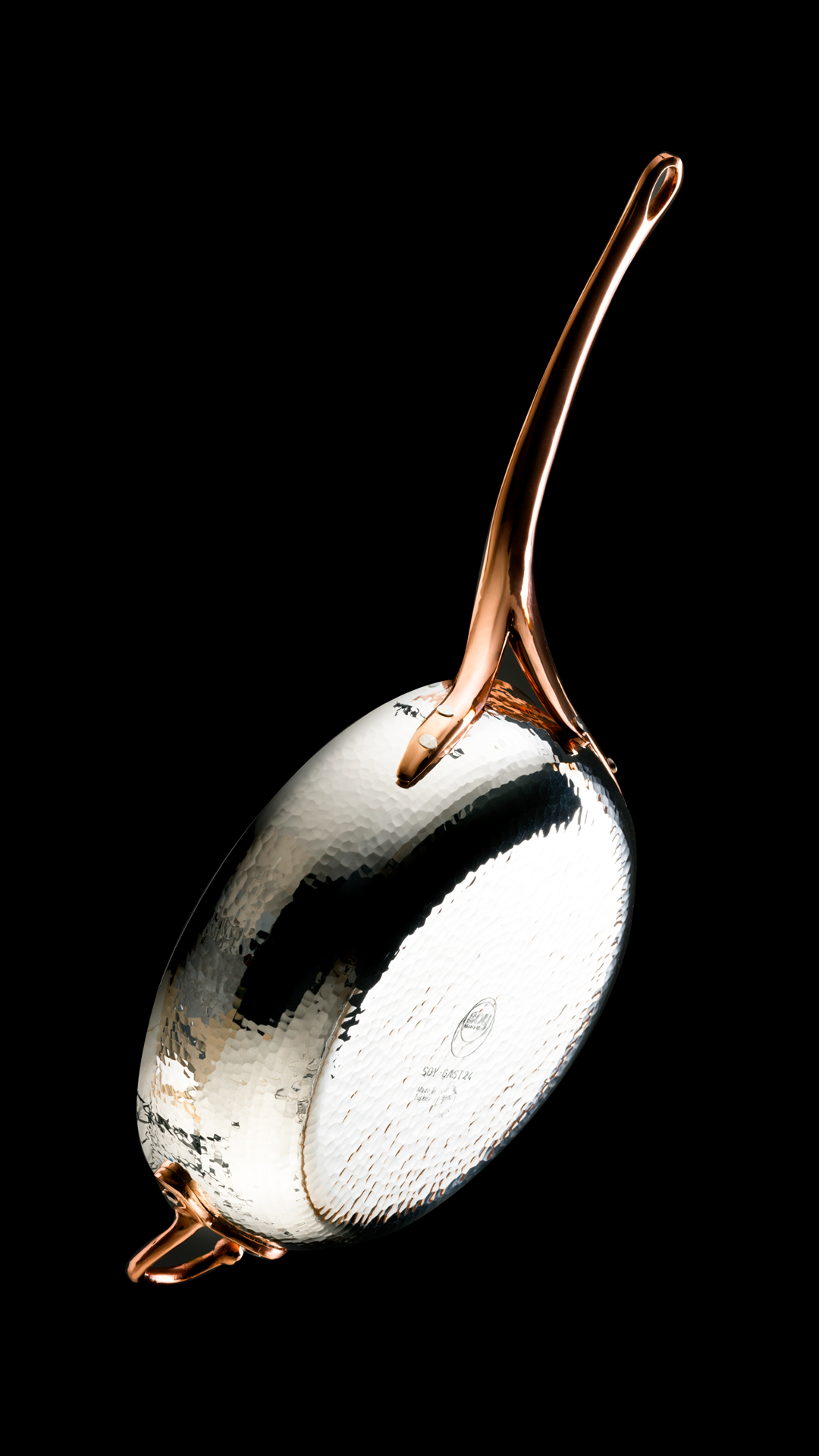 GAST Series Pure Solid Silver Sauté Pan