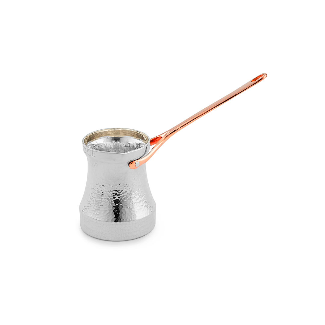 GC Series Pure Solid Silver Cezve / Turkish Coffee Pot