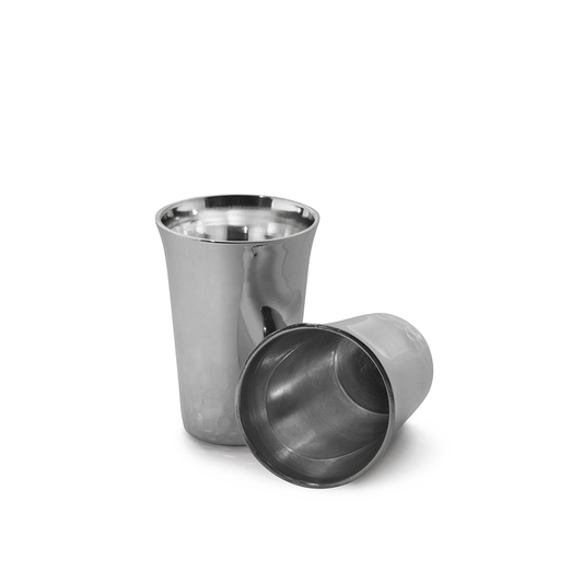 GLEYLA - Pure Solid Silver Shot Glasses - Set of 6