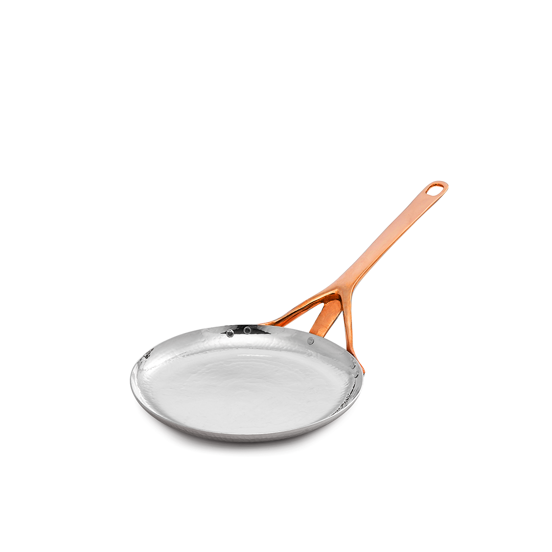 GOCT Series Pure Solid Silver Crêpe Pan