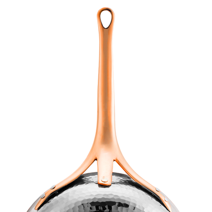 GAST Serisi Saf Katı Gümüş Sote Tavası