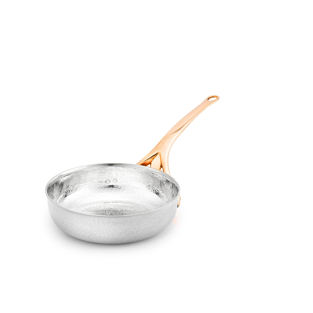 GAST Serisi Saf Katı Gümüş Sote Tavası