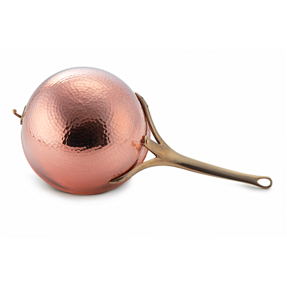 PST Series Unlined Copper Round-Bottomed Pan
