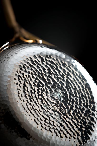 GNT Series  Pure Solid Silver Frying Pan